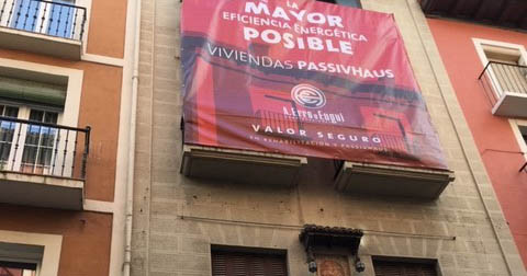 Rehabilitación integral «Passivhaus» de un edificio en el Casco Antiguo de Pamplona