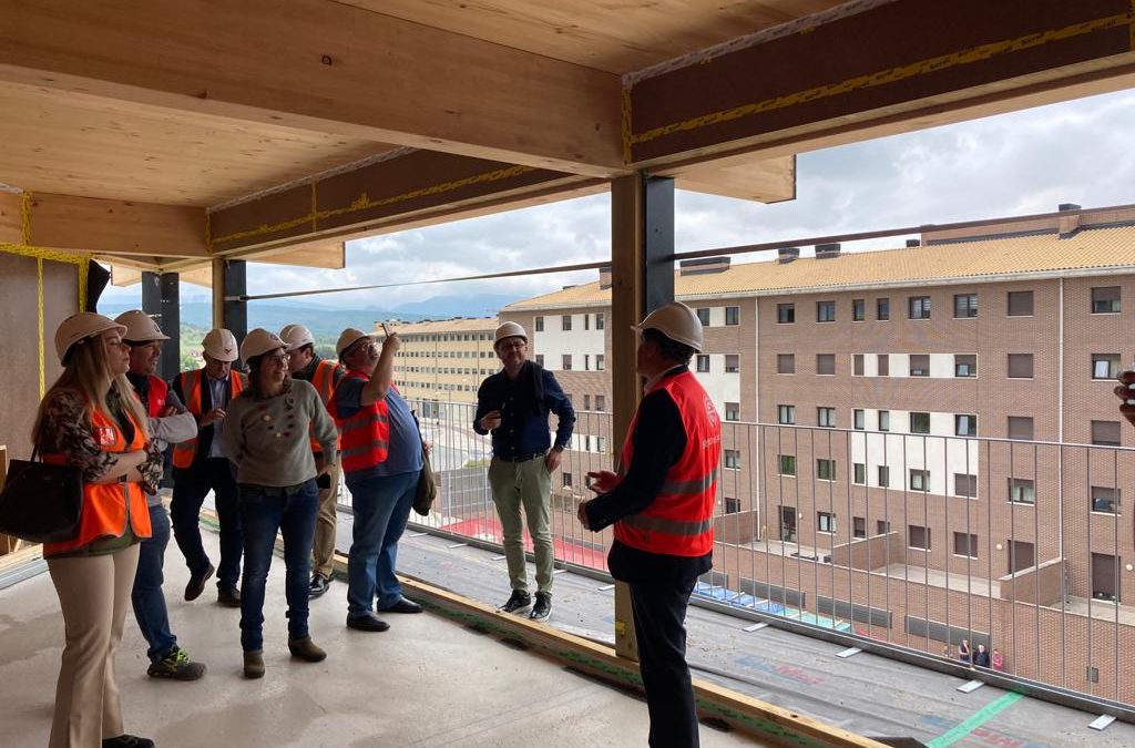 Visita del Fórum Internacional de Construcción con Madera