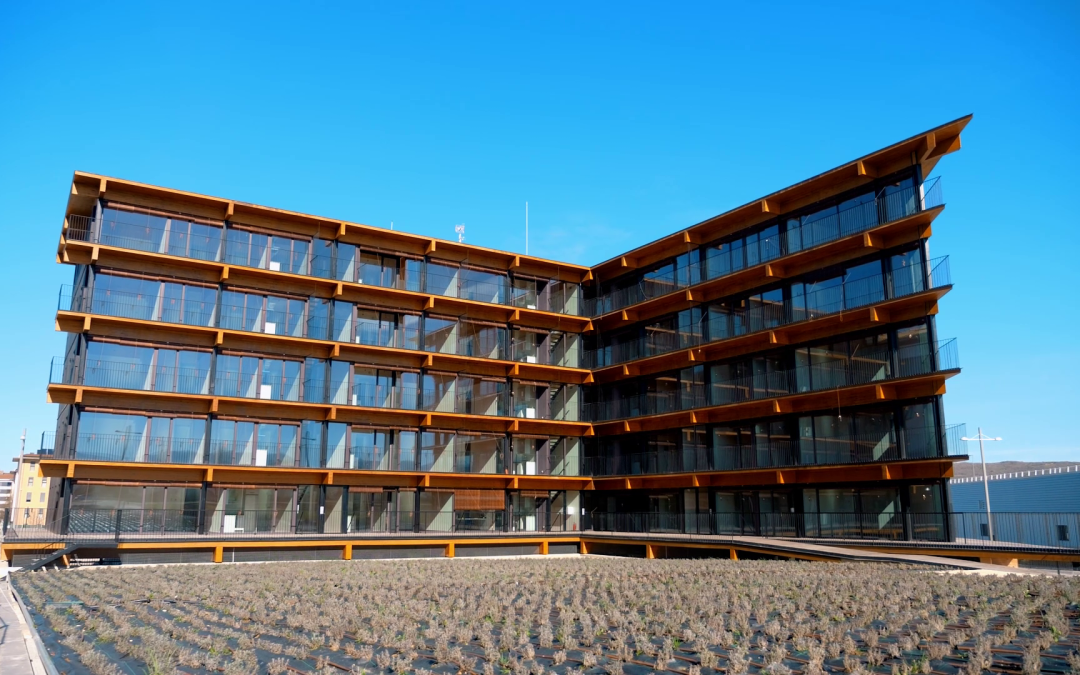 Resumen de la construcción de 39 #VPO para Nasuvinsa en Mutilva