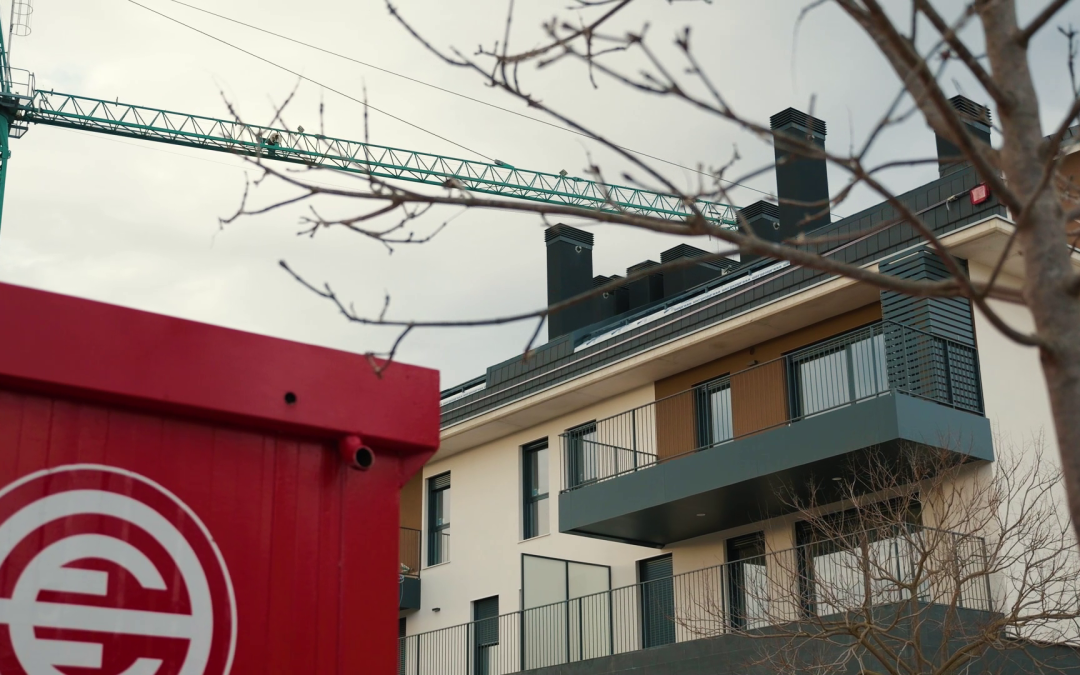 Las 20 viviendas del Casco Antiguo de Cizur empiezan a tomar sus formas finales.