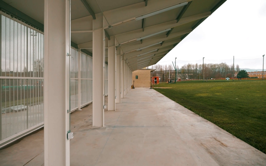 Avances en el campo de golf de la UPNA