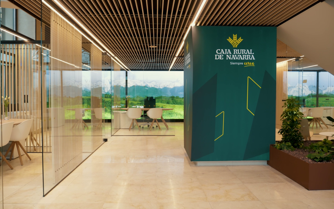Reforma en las oficinas centrales de Caja Rural de Navarra