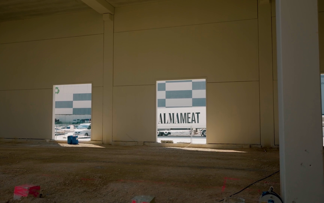 Avanza la ampliación de la nave industrial de Almameat 