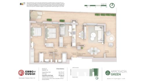Portal 3 - 8º B (Ático)
